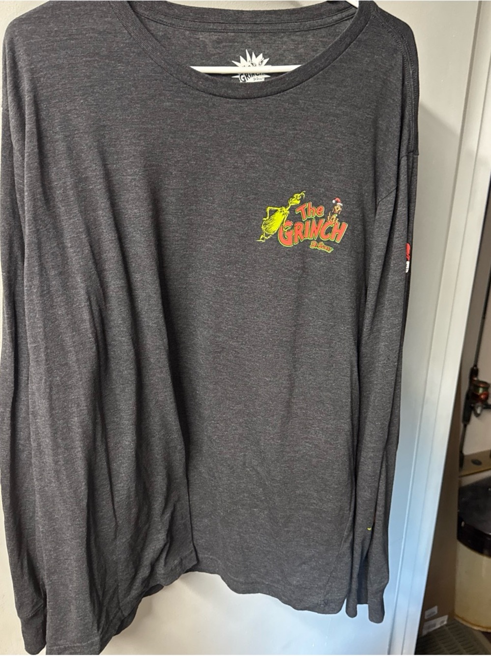 Dr. Seuss Grinch Graphic Tee - Charcoal